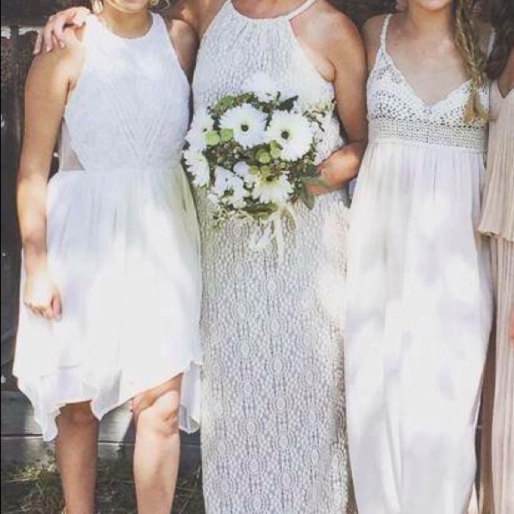 White dress